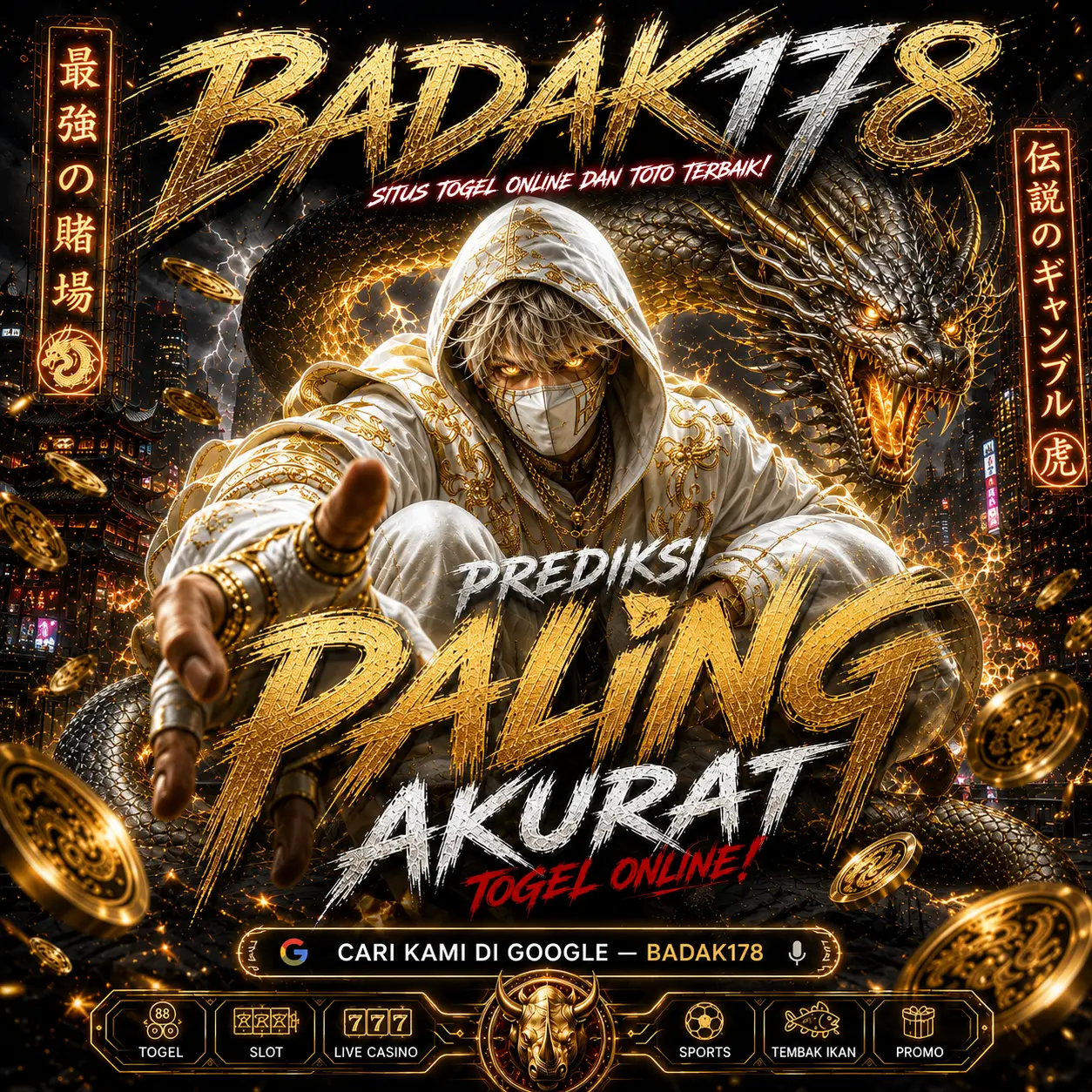 BADAK178 : Situs Toto Macau & Togel Online Server Badak 178 Berkualitas Keluaran Paling Akurat Dan Tercepat